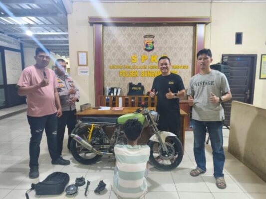 Jual Sparepart Motor Curian Lewat Facebook, Pemuda 18 Tahun Ditangkap Polisi di Lampung Utara